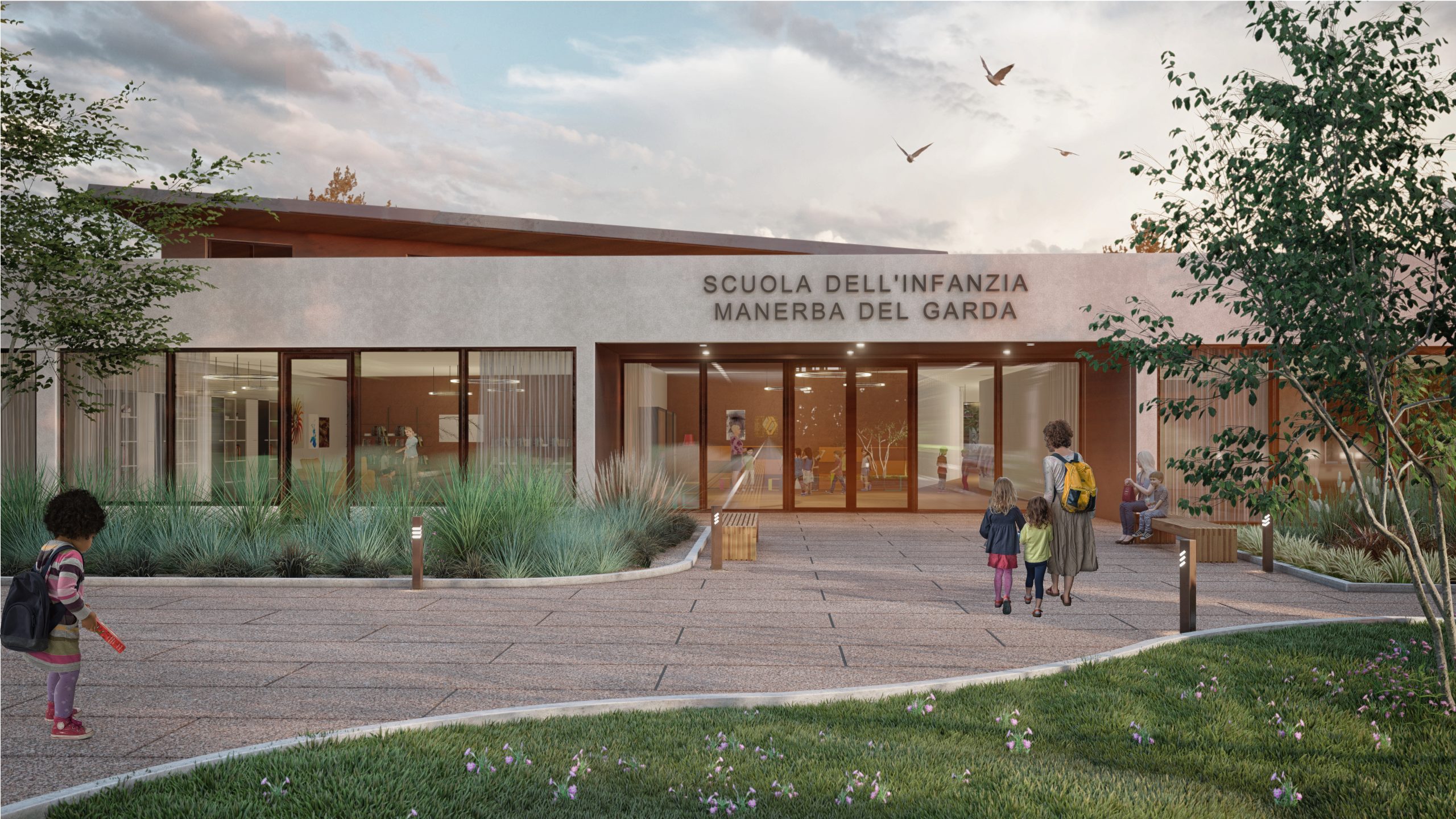 RENDER 01 - SCUOLA MANERBA RENDER 01 - SCUOLA MANERBA